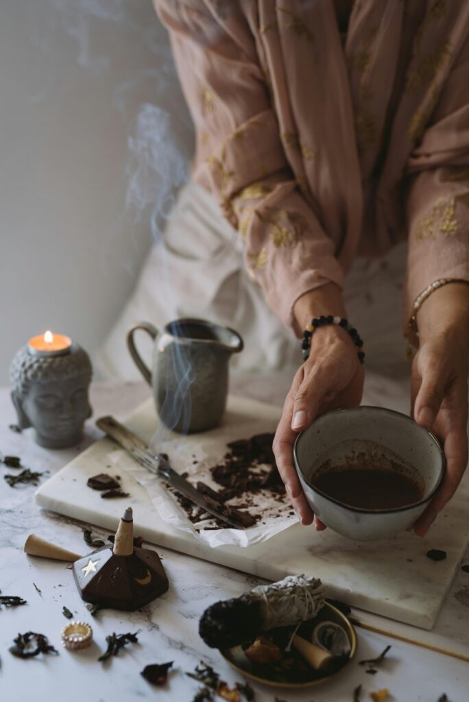 Kakaozeremonie, Soul Menototing, Yoga Flow mit Melanie Mai